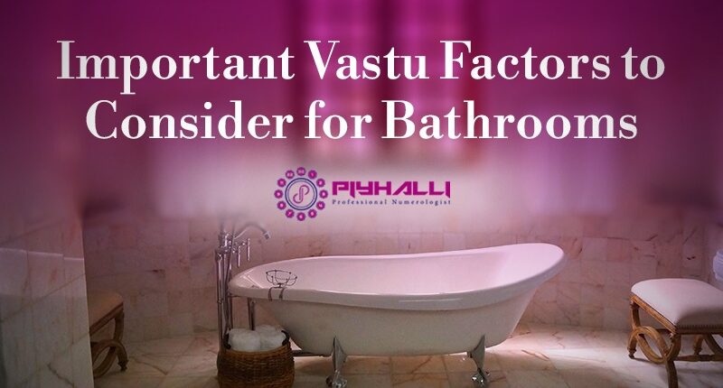 Vastu tips for bathroom